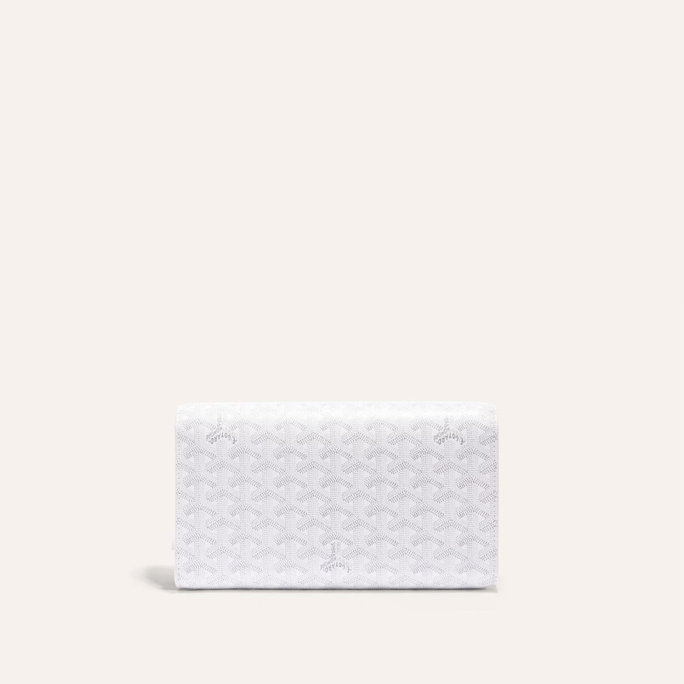Goyard Monte-Carlo PM Clutch White - Image 3